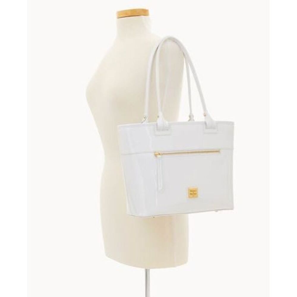 ✨Dooney & Bourke Patent Zip Tote✨